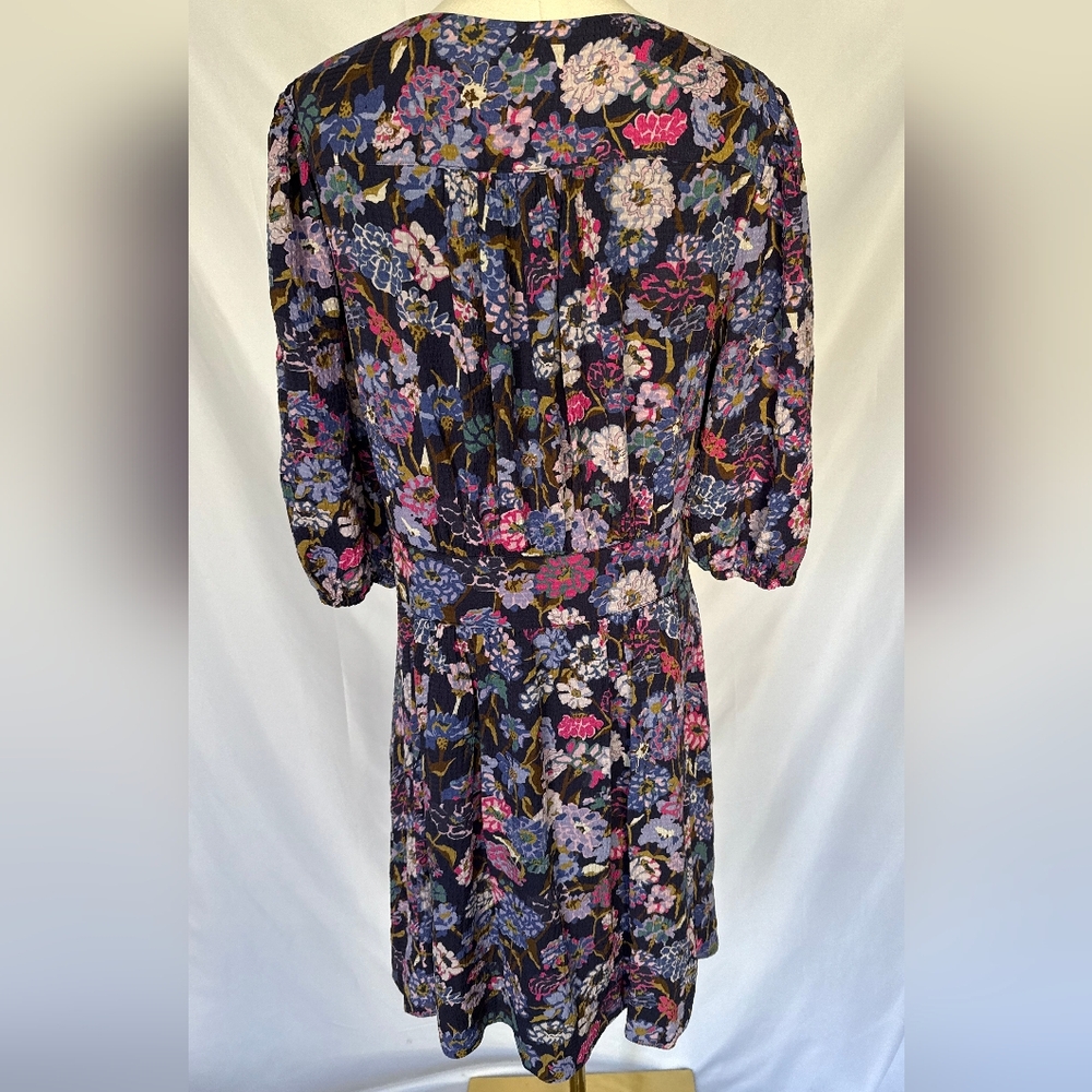 Tanya Taylor Nat Silk Floral Mini Dress - Picture 4 of 9